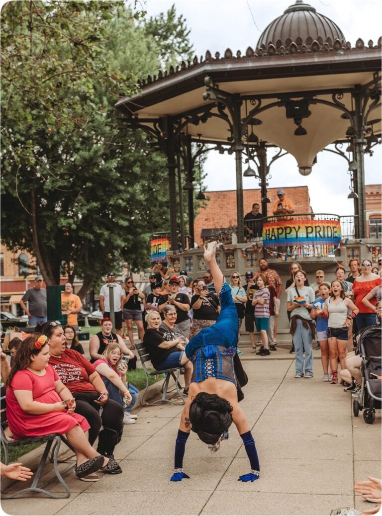 Performer at Oskaloosa Pride