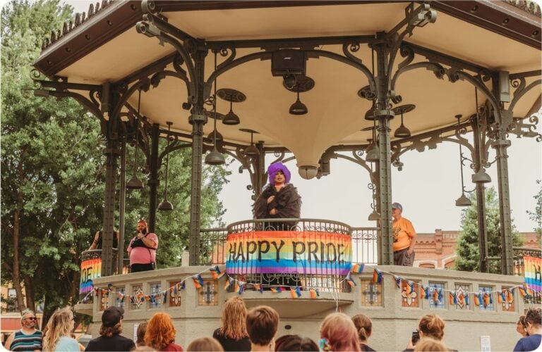 Downtown Pride event